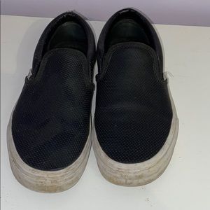 Vans Authentic Perf Leather Slip On